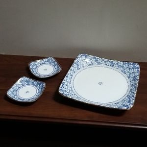 Japanese sushi dish set